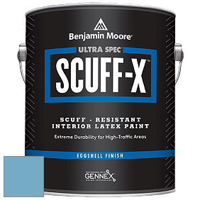 Benjamin Moore 485 Ultra Spec SCUFF-X Interior Eggshell Finish краска цвет 802 San Francisco Bay