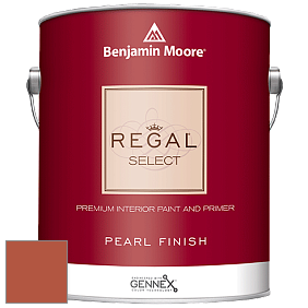 Benjamin Moore 550 Regal Select Waterborne Interior Pearl Finish краска цвет 2170-10 Fireball Orange