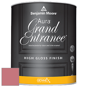 Benjamin Moore Aura 148 Grand Entrance High Gloss эмаль цвет 2006-40 Glamour Pink