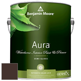Benjamin Moore Aura 528 Waterborne Interior Semi-gloss Finish краска цвет RAL 8017 