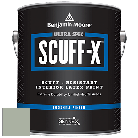 Benjamin Moore 485 Ultra Spec SCUFF-X Interior Eggshell Finish краска цвет 466 Garden Path