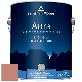 Benjamin Moore Aura 632 Waterborne Exterior Semi-Gloss Finish краска цвет 040 Peaches 'n Cream