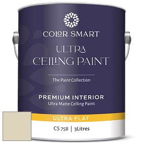 COLOR SMART CS 758 ULTRA CEILING PAINT ультраматовая краска цвет 521 Nantucket Breeze