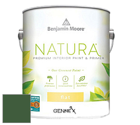 Benjamin Moore 514 Natura Interior Semi-Gloss Finish краска цвет NCS S 5540-G20Y 