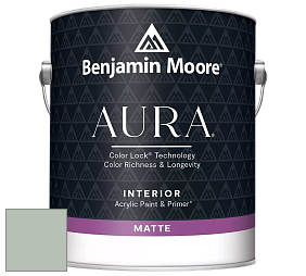 Benjamin Moore Aura 522 Interior Paint - Matte краска цвет 459 Woodland Green