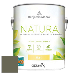 Benjamin Moore 514 Natura Interior Semi-Gloss Finish краска цвет 476 Jade Romanesque