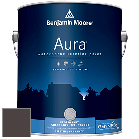 Benjamin Moore Aura 632 Waterborne Exterior Semi-Gloss Finish краска цвет AF-180 