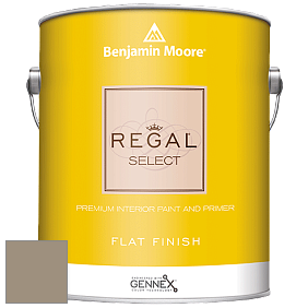 Benjamin Moore 547 Regal Select Waterborne Interior Flat Finish краска цвет 978 Raccoon Hollow