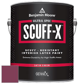 Benjamin Moore 486 Ultra Spec SCUFF-X Interior Satin Finish краска цвет 2076-10 Crushed Velvet