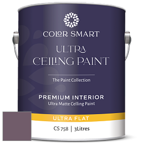 COLOR SMART CS 758 ULTRA CEILING PAINT ультраматовая краска цвет AF-630 
