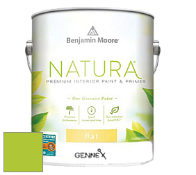 Benjamin Moore 514 Natura Interior Semi-Gloss Finish краска цвет NCS S 0575-G40Y 