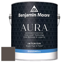 Benjamin Moore Aura 524 Waterborne Interior Eggshell Finish краска цвет 2112-20 Brown Sugar