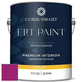 COLOR SMART CS 745 ELIT PAINT глубокоматовая моющаяся краска цвет RAL 4006 