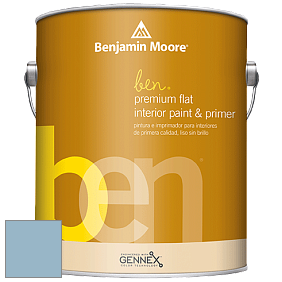Benjamin Moore Ben W625 Premium Interior Latex Flat краска цвет 837 Sheer Romance