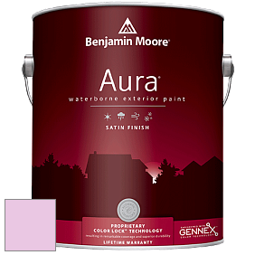 Benjamin Moore Aura 631 Waterborne Exterior Satin Finish краска цвет 2077-60 Valentine's Day