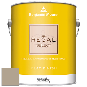 Benjamin Moore 547 Regal Select Waterborne Interior Flat Finish краска цвет 977 Brandon Beige