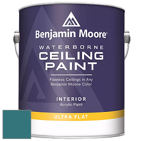 Benjamin Moore 508 Waterborne Ceiling Paint краска для потолков цвет 2054-30 Venezuelan Sea