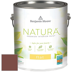 Benjamin Moore 512 Natura Interior Flat Finish матовая краска цвет 2092-20 Sienna