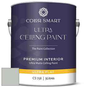 COLOR SMART CS 758 ULTRA CEILING PAINT ультраматовая краска цвет NCS S 2005-G20Y 