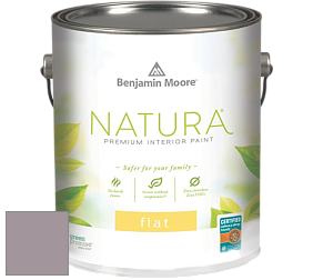 Benjamin Moore 512 Natura Interior Flat Finish матовая краска цвет 1447 Amethyst Sky