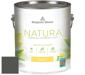 Benjamin Moore 512 Natura Interior Flat Finish матовая краска цвет 1582 Deep River