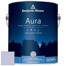 Benjamin Moore Aura 632 Waterborne Exterior Semi-Gloss Finish краска цвет 1403 French Lilac