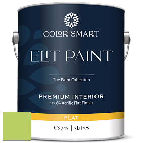 COLOR SMART CS 745 ELIT PAINT глубокоматовая моющаяся краска цвет NCS S 0560-G40Y 