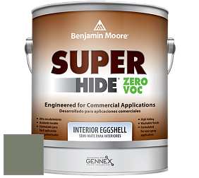 Benjamin Moore 357 Super Hide Zero Voc Interior Eggshell краска цвет 468 Cambridge Green