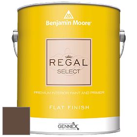 Benjamin Moore 547 Regal Select Waterborne Interior Flat Finish краска цвет 2110-10 Taupe