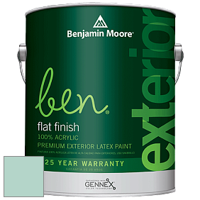 Benjamin Moore Ben 541 Waterborne Exterior Flat Finish краска цвет 619 Copper Patina