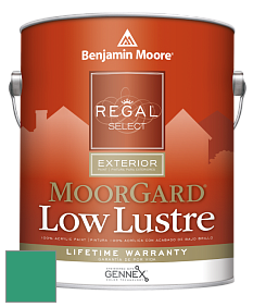 Benjamin Moore W103 Regal Select Exterior Paint-MoorGard Low Lustre Finish краска цвет 2043-30 Kelp Forest Green