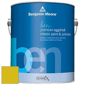 Benjamin Moore Ben W626 Premium Interior Latex Eggshell краска цвет NCS S 1075-G80Y 