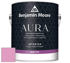 Benjamin Moore Aura 522 Interior Paint - Matte краска цвет 1346 Island Sunset