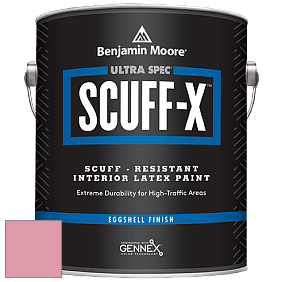 Benjamin Moore 485 Ultra Spec SCUFF-X Interior Eggshell Finish краска цвет 1340 Pink Ribbon