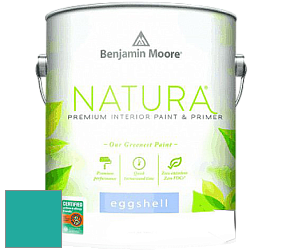Benjamin Moore 513 Natura Interior Eggshell Finish краска с блеском цвет 664 Poseidon