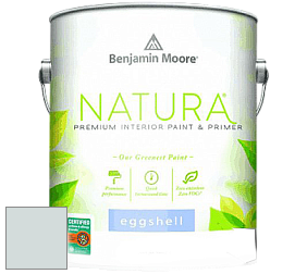 Benjamin Moore 513 Natura Interior Eggshell Finish краска с блеском цвет 868 Mountain Mist