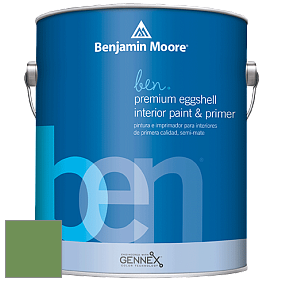 Benjamin Moore Ben W626 Premium Interior Latex Eggshell краска цвет 553 Richmond Green