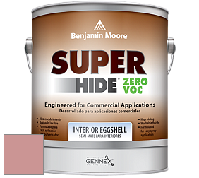 Benjamin Moore 357 Super Hide Zero Voc Interior Eggshell краска цвет 2172-50 Bouquet Rose