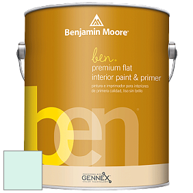 Benjamin Moore Ben W625 Premium Interior Latex Flat краска цвет 2045-70 Soft Green