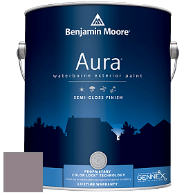 Benjamin Moore Aura 632 Waterborne Exterior Semi-Gloss Finish краска цвет 1448 Frozen in Time