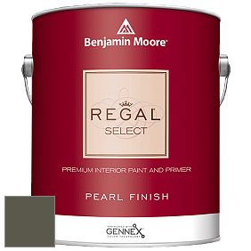 Benjamin Moore 550 Regal Select Waterborne Interior Pearl Finish краска цвет 2141-10 Artichoke