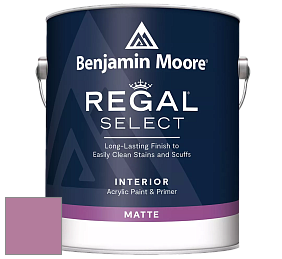 Benjamin Moore 548 IRegal Select Interior Paint - Matte краска цвет 1363 Melrose Pink