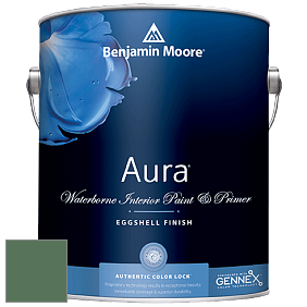 Benjamin Moore Aura 524 Waterborne Interior Eggshell Finish краска цвет 567 Balsam