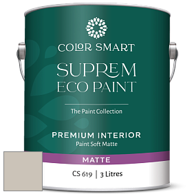 COLOR SMART CS 619 SUPREM ECO PAINT матовая краска цвет 973 Ice Formations