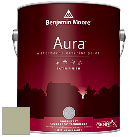 Benjamin Moore Aura 631 Waterborne Exterior Satin Finish краска цвет AF-440 