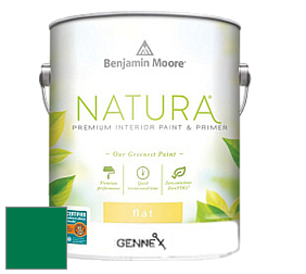 Benjamin Moore 514 Natura Interior Semi-Gloss Finish краска цвет NCS S 3560-G 