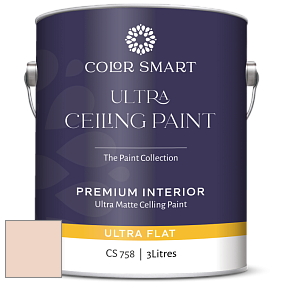 COLOR SMART CS 758 ULTRA CEILING PAINT ультраматовая краска цвет 896 Love Always