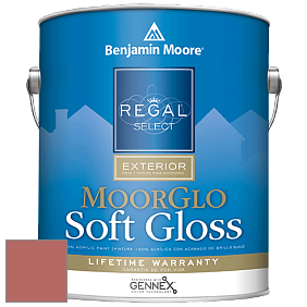 Benjamin Moore W096 Regal Select Exterior Paint-Moor GloSoft Gloss Finish краска цвет 2089-30 Pink Mix