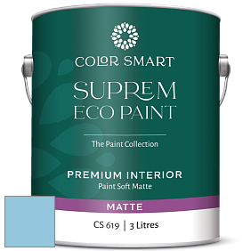 COLOR SMART CS 619 SUPREM ECO PAINT матовая краска цвет 795 Faded Denim