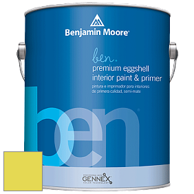 Benjamin Moore Ben W626 Premium Interior Latex Eggshell краска цвет NCS S 0560-G70Y 